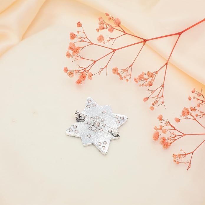 Turquoise West Cowboy Oval Tear Drop Brooch Pin for Women Retro Brooches Pins Classic Fashion Jewelry Accessories Gift