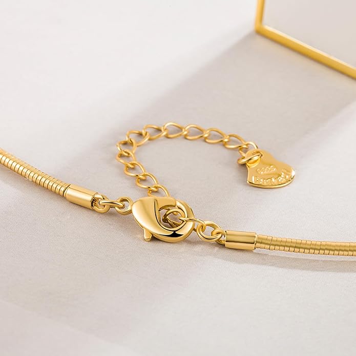 Women 925 Sterling Silver 2MM Solid Dome Collar Necklace Simple Fashion Golden 16 "18" 20 "+1.9 "Adjustable Length Choker Fine Jewelry Gifts