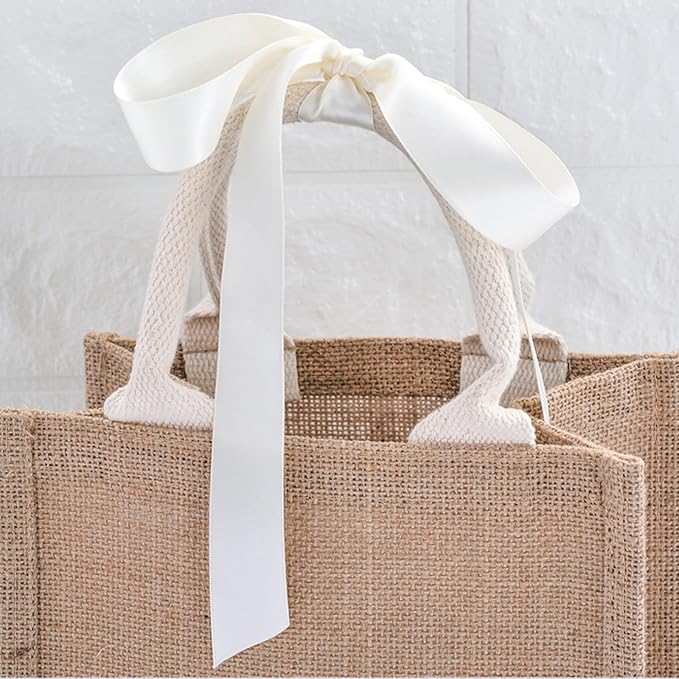 LEEQE Double Face Ivory/Antique White Satin Ribbon 7/8 inch X 25 Yards Polyester Ivory Ribbon for Gift Wrapping Very Suitable for Weddings Party Invitation Decorations and More