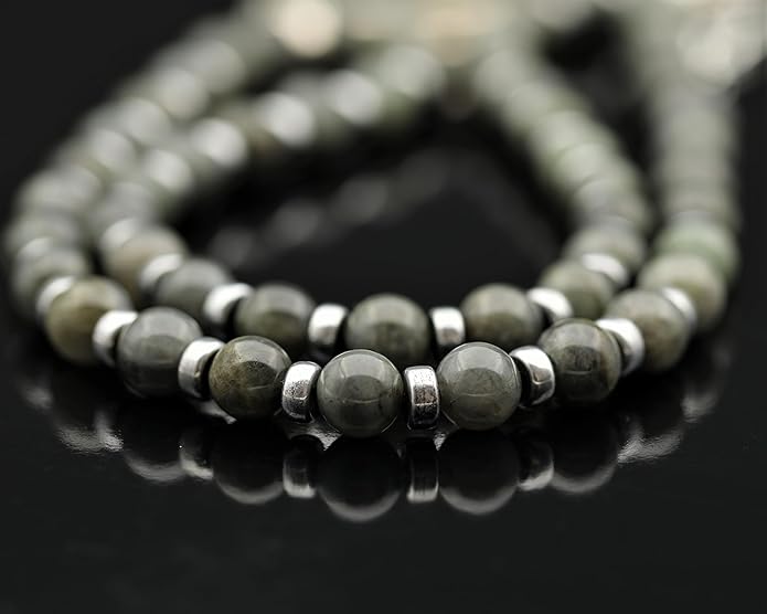 Natural Carnelian Agate Silver Pendant, Genuine Black Onyx Beaded Necklace, Gemstone Strong Necklace, 18x13 Cabachon, Fashion Dainty Jewelry, Healing Crystal Chakra Necklace, Minimalist Necklace