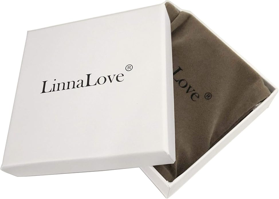 LinnaLove Fashion Shiny medical alert bracelet with Free Engraving Stainless steel Medical id bracelet for Women