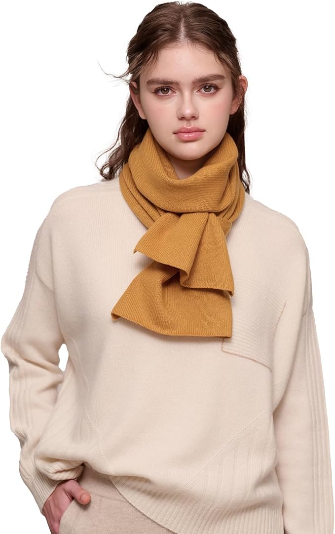 NUOHEMULE Luxury 100% Cashmere Scarf for Women & Men, 59''x10'' Extra Warm Winter Scarf, Blanket Scarves in Premium Gift Box
