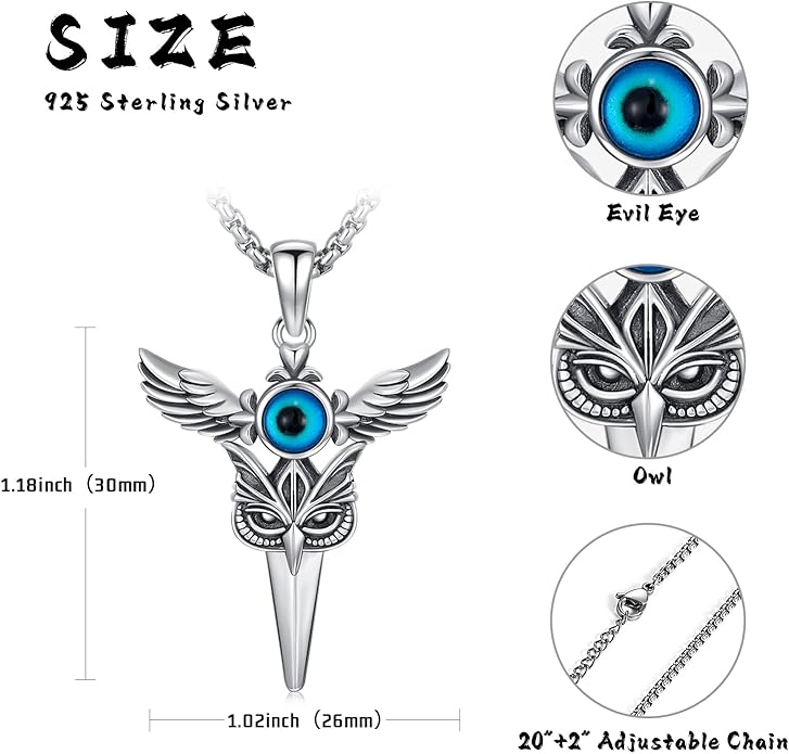 Taioiat viking Pendant Necklace for Men Nordic Celtic 925 Sterling Silver Vintage Mjolnir Jewelry Norse Vikings Gift for Women