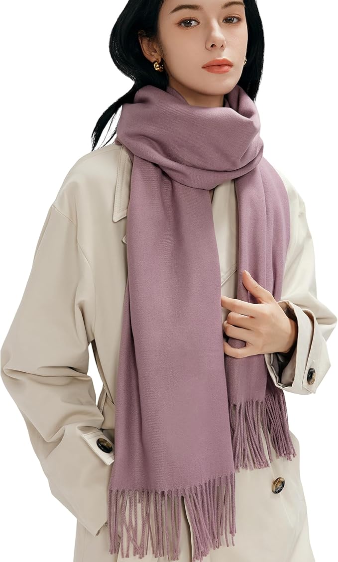 maamgic Women's Winter Scarf Soft Warm Scarf for Women Cozy Shawl Wraps for Women Lightweight Pashmina Style Wrap