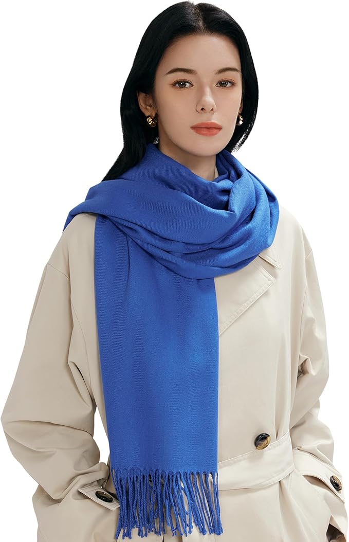 maamgic Women's Winter Scarf Soft Warm Scarf for Women Cozy Shawl Wraps for Women Lightweight Pashmina Style Wrap