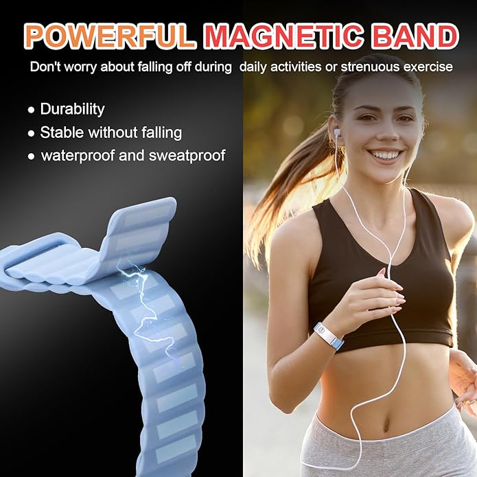 Comfortable Medical ID Bracelet for Men & Women - Custom Engraved Silicone Strap Comfort Fit Medical Alert Bracelets for Sports,Adjustable Waterproof Customizable Wristband for Diabetic