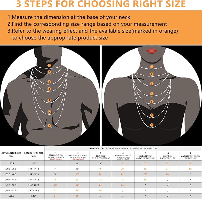 KRKC&CO Cuban Link Chain for Men 8/10/12/14mm, Brithday Gift for Men, 18k Gold Miami Necklace, Durable, Anti-Allergies Hip Hop Jewelry for Mens