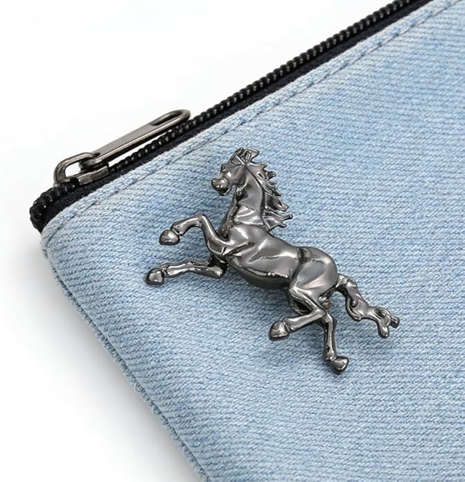 2026 New Year Of Horse Pin Brooch, Good Luck Chinese Zodiacs Horse Pins For Fashion Accessories Animal Lucky Charm Statue Feng Shui Gifts Jewelry For Women Men