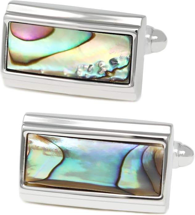 MENDEPOT Cufflinks And Tie Clip Set Men Wedding Accessory Gift Father's Day Birthday Cuff Links Tie Bar