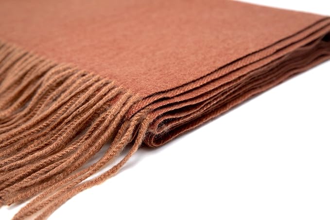Achillea Warm Cashmere-Feel Winter Scarf – Pashmina Shawl Wrap, Blanket Scarf for Daily Wear, Travel & Cold Weather