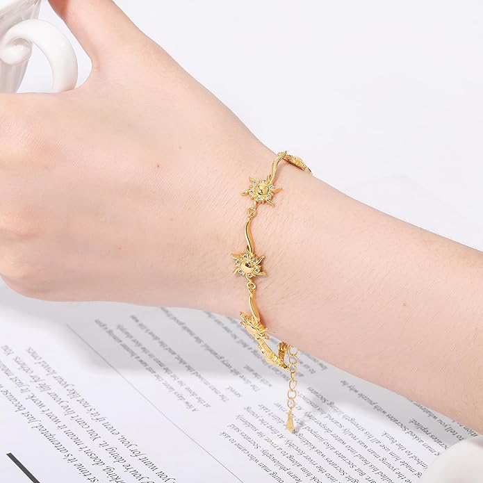 Gifts for Women, Unique Gifts Idea Princess Bracelets Birthday Gifts for Women Sister Best Friend Daughter Bestie Friendship
