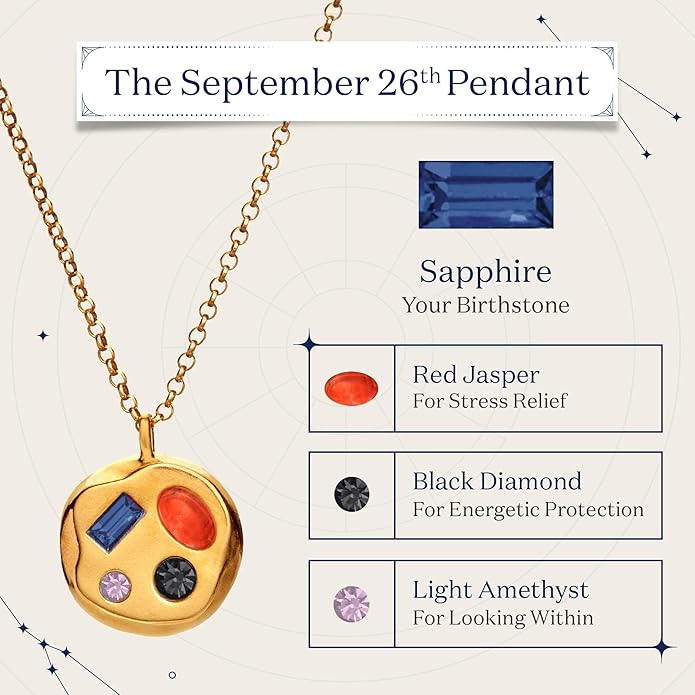 Birthdate 14k Gold Necklace for Women - 16-20in Adjustable 14 Karat Gold Chain with Lobster Clasp - Cadenas de Oro 14k Puro Para Mujer, Ladies Jewelry Birthstone