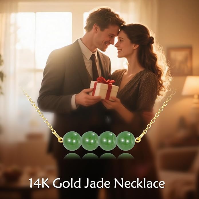KECHO 14K Real Gold Freshwater Cultured Pearl Pendant Necklace 14K Solid Gold Jewelry Anniversary Birthday Gifts for Women