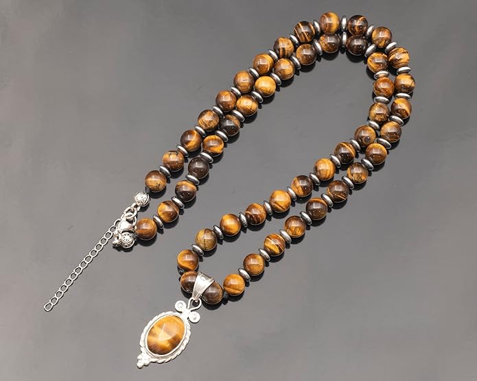 Natural Carnelian Agate Silver Pendant, Genuine Black Onyx Beaded Necklace, Gemstone Strong Necklace, 18x13 Cabachon, Fashion Dainty Jewelry, Healing Crystal Chakra Necklace, Minimalist Necklace