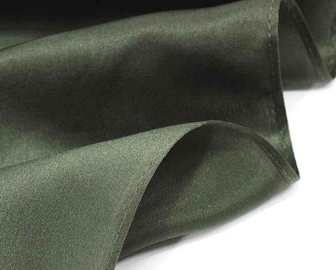 ANDANTINO 100% Mulberry Silk Square Scarf for Hair-25.6" X25.6'' Women Men Natural Silk Neckerchief Digital Printed Headscarf