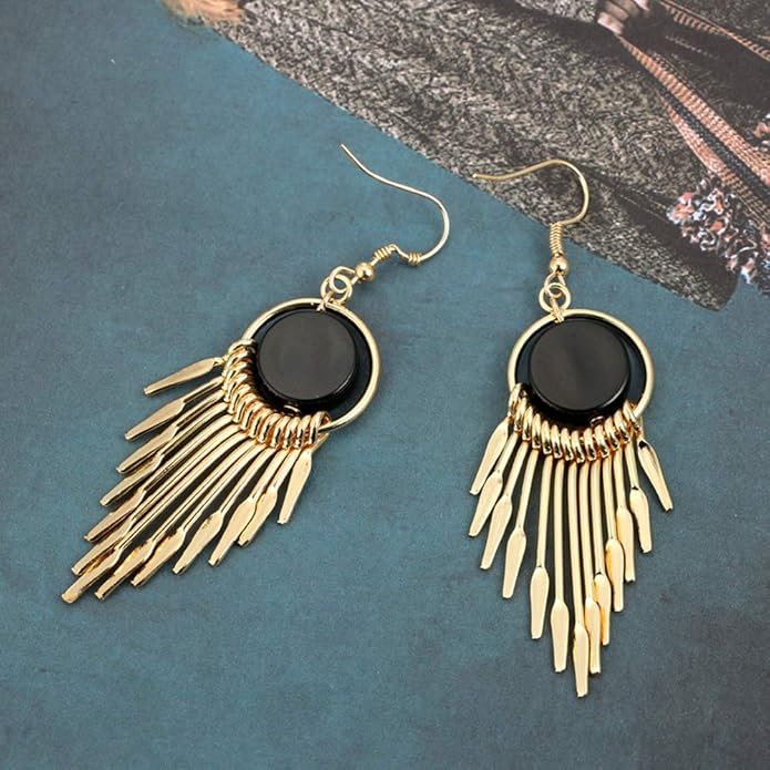 12 Pairs Drop Dangle Earrings boho Fashion Jewelry Vintage Statement Boho Bohemian Earrings Set for Women