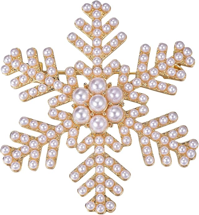 Soumimi Rhinestone Brooch Pin Crystal Brooches for Women Lapel Pin Dress Accessories Birthday Christmas Gift for Wife Mom