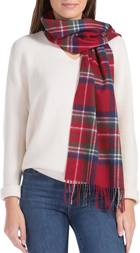 Fishers Finery Women's 100% Pure Cashmere Winter Scarf