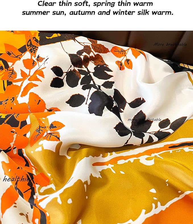Hioyiwse Shawl Scarf For Women Lightweight Scarves Floral Pattern Formal Evening Dressesformal Shawl Summer Wraps