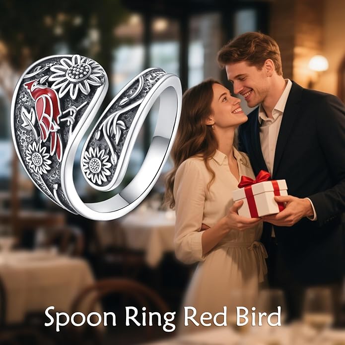 Spoon Ring Sterling Silver Vintage Spoon Ring Jewelry Gifts for Women