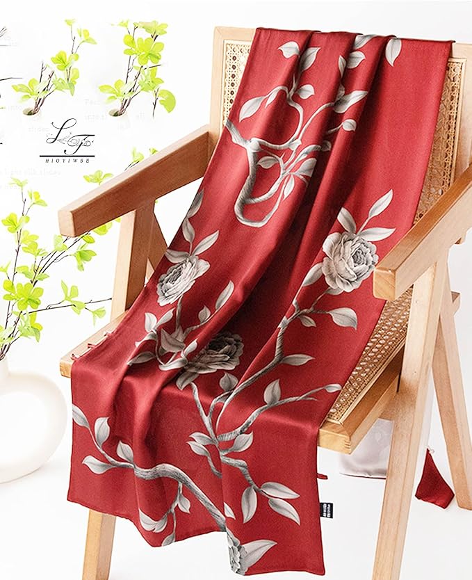 Hioyiwse Shawl Scarf For Women Lightweight Scarves Floral Pattern Formal Evening Dressesformal Shawl Summer Wraps