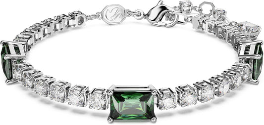 Swarovski Matrix Hoop Earrings, Bracelet, Tack Pin, Multicolored Crystals, Gold-Tone Finish