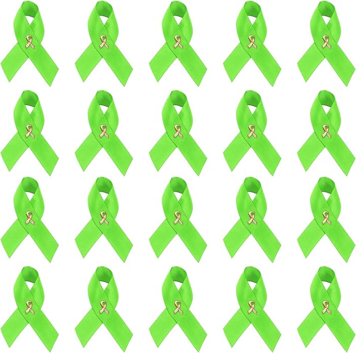 1/2/5/10/25/50/100pcs Satin Awareness Ribbon Pins (Pick your color), for Cancer & Disease Awareness, Bulk Quantities for Fundraising, Events, Gift Giving