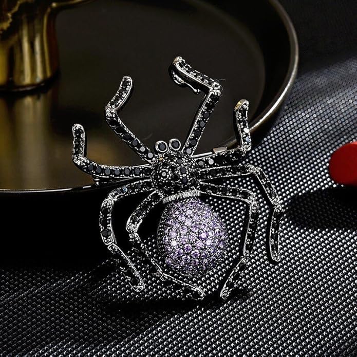 Animal Brooch for Women Girls 18k Gold Plated Animal Brooch Pin Rhinestone Animal Brooch Lapel Pin Jewelry Thanksgiving Day Birthday Wedding Gifts for Mom Wife