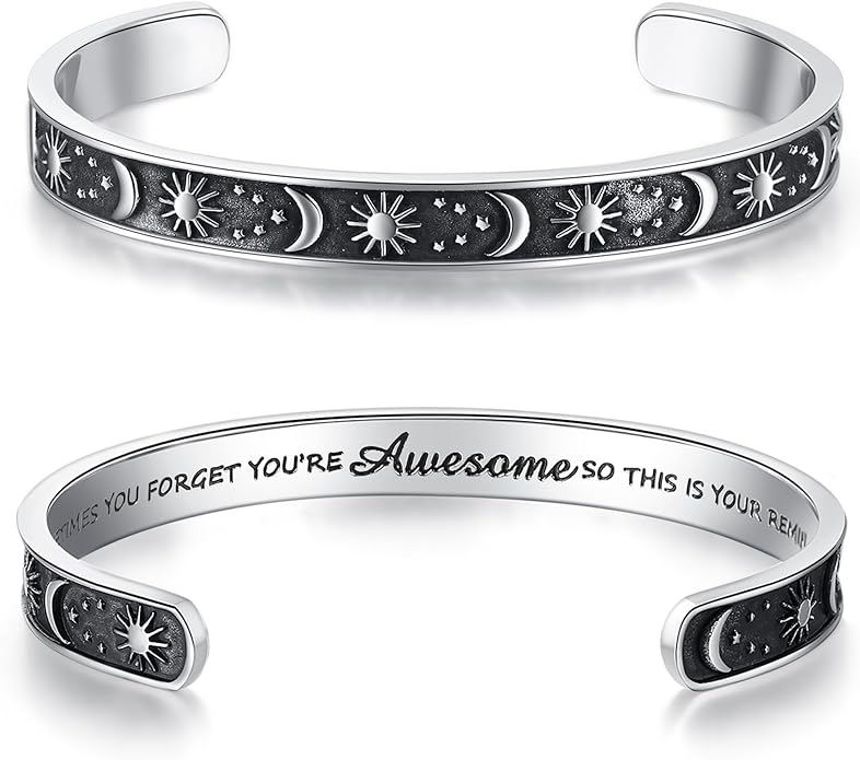 SAM & LORI Personal Bracelets for Teens/Women-Inspirational Jewelry Gifts (Various Designs) for Daughter/Sister/Mom/Friends-Adjustable Bracelet in a Pretty Gift Box