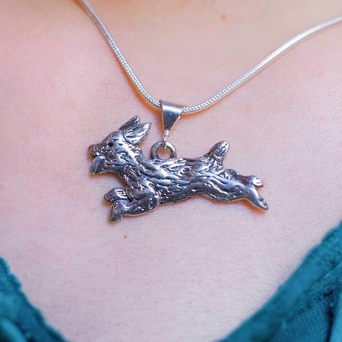 Sterling Silver Yorkie Pendant Gifts for Women - Yorkshire Terrier Gifts – Handcrafted in the USA