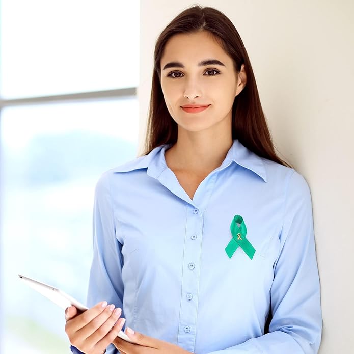 1/2/5/10/25/50/100pcs Satin Awareness Ribbon Pins (Pick your color), for Cancer & Disease Awareness, Bulk Quantities for Fundraising, Events, Gift Giving