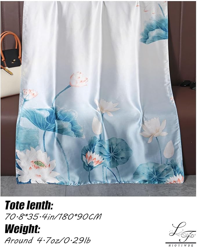 Hioyiwse Shawl Scarf For Women Lightweight Scarves Floral Pattern Formal Evening Dressesformal Shawl Summer Wraps