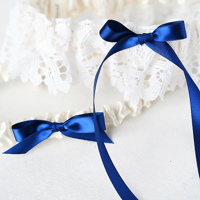 LEEQE Double Face Royal Blue Satin Ribbon 3/8 inch X 50 Yards Polyester Royal Blue Ribbon for Gift Wrapping Very Suitable for Weddings Party Hair Bow Invitation Decorations and More