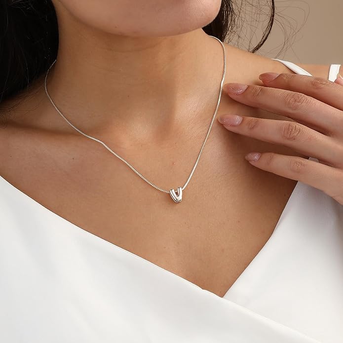 Bubble Gold Letter Necklace for Women, 14k Gold Plated Balloon Initial Necklace, Dainty Gold Necklace for Women, Personalized Bubble Pendant Name Necklace, Fashion Accessories Trendy Jewelry