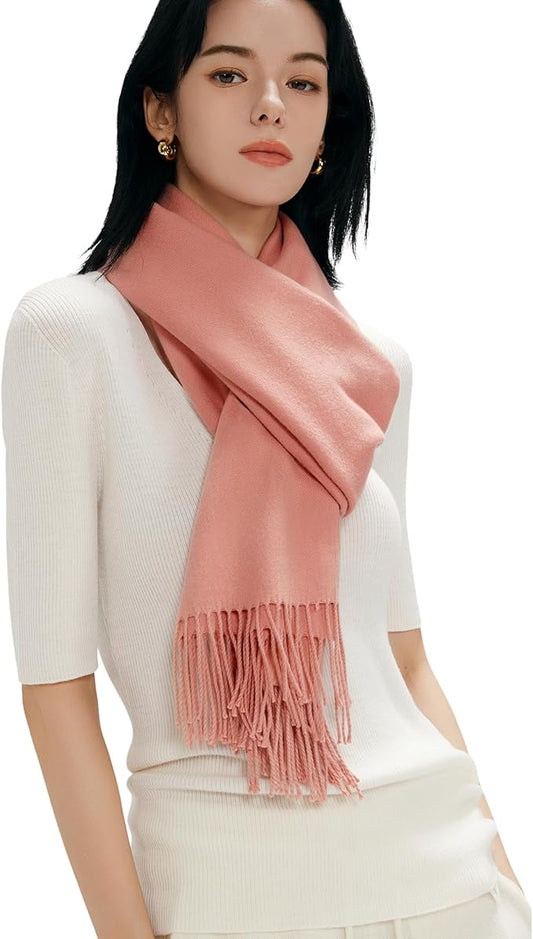 maamgic Women's Winter Scarf Soft Warm Scarf for Women Cozy Shawl Wraps for Women Lightweight Pashmina Style Wrap