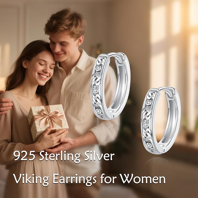 Sterling Silver Hoop Earrings Small Hoop Sun/Leaf/Triangle Huggie Earrings for Women Hypoallergenic
