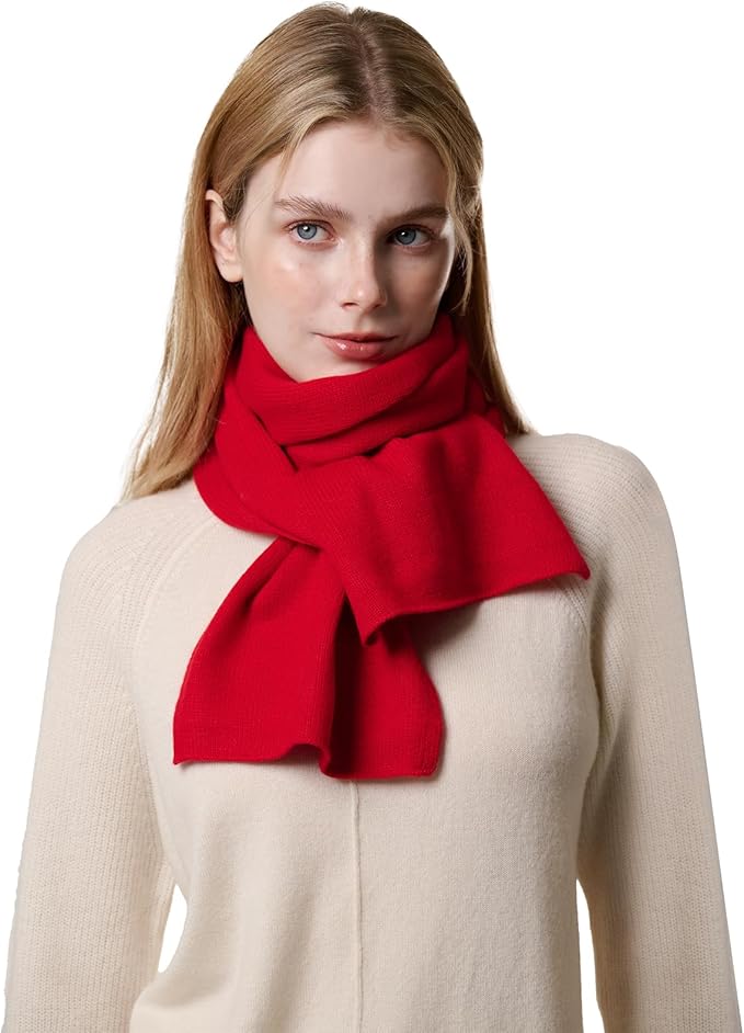 NUOHEMULE Luxury 100% Cashmere Scarf for Women & Men, 59''x10'' Extra Warm Winter Scarf, Blanket Scarves in Premium Gift Box