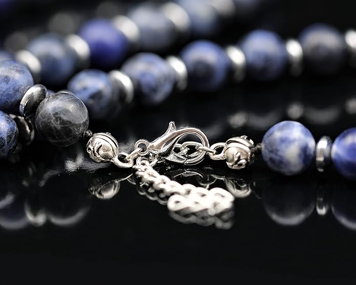 Natural Carnelian Agate Silver Pendant, Genuine Black Onyx Beaded Necklace, Gemstone Strong Necklace, 18x13 Cabachon, Fashion Dainty Jewelry, Healing Crystal Chakra Necklace, Minimalist Necklace