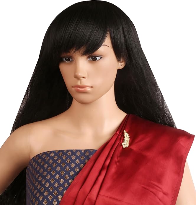 Touchstone Indian Bollywood Handcrafted Designer Jewelry Brooch Lapel Pin in Gold Or Silver Tone for Women.