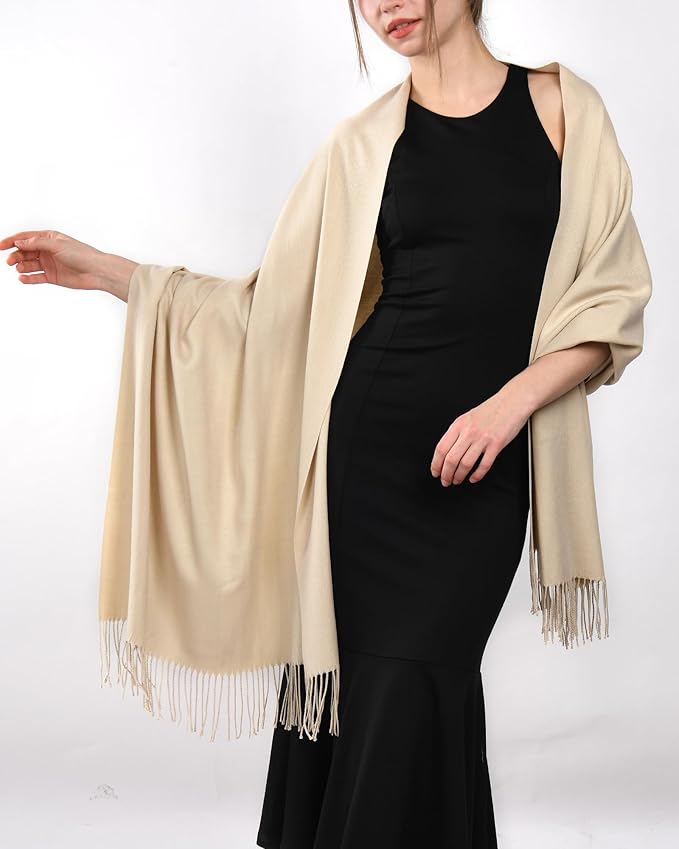 FURTALK Winter Scarf for Women Pashmina Shawl Wraps Soft Warm Fashion Blanket Scarves Gifts