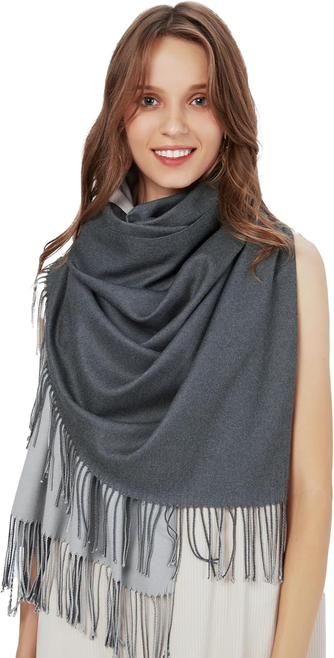 maamgic Women's Winter Scarf Soft Warm Scarf for Women Cozy Shawl Wraps for Women Lightweight Pashmina Style Wrap