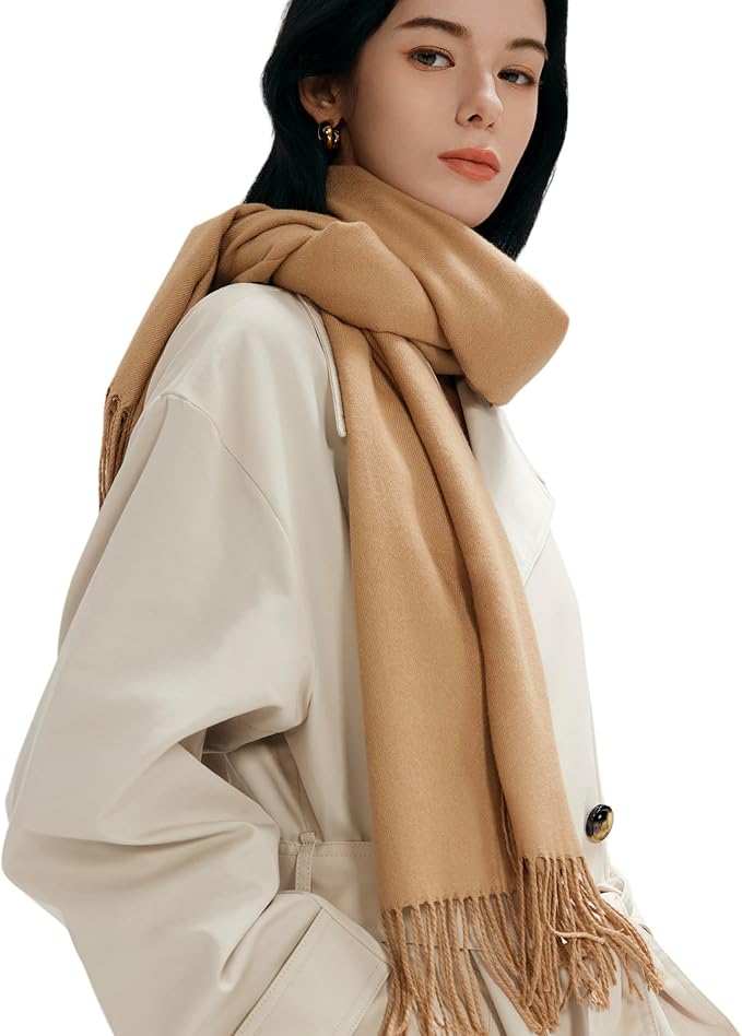 maamgic Women's Winter Scarf Soft Warm Scarf for Women Cozy Shawl Wraps for Women Lightweight Pashmina Style Wrap