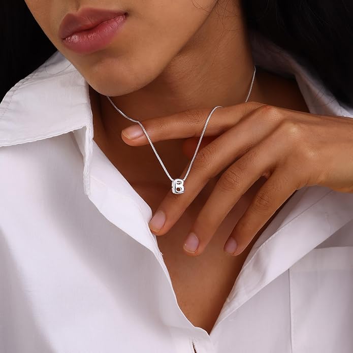 Bubble Gold Letter Necklace for Women, 14k Gold Plated Balloon Initial Necklace, Dainty Gold Necklace for Women, Personalized Bubble Pendant Name Necklace, Fashion Accessories Trendy Jewelry