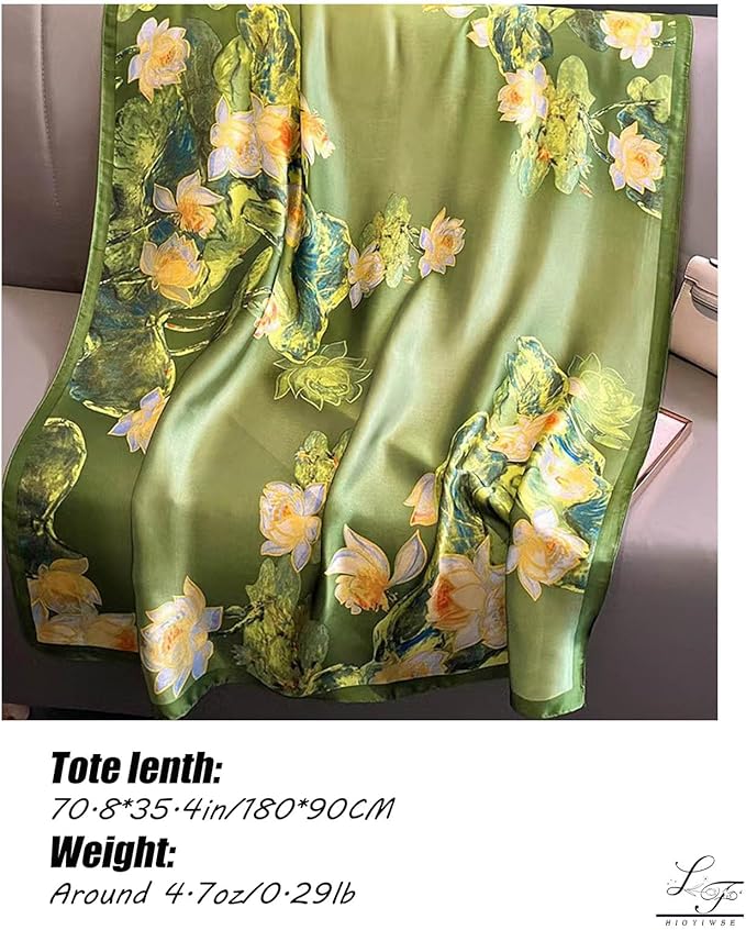 Hioyiwse Shawl Scarf For Women Lightweight Scarves Floral Pattern Formal Evening Dressesformal Shawl Summer Wraps
