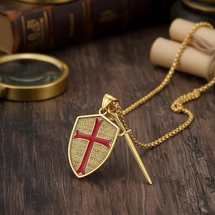 Taioiat Saint Necklace 925 Sterling Silver St Necklace Amulet Pendant Jewelry Religious Gift for Men Women