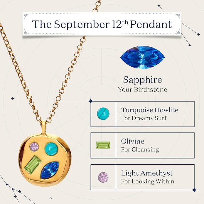 Birthdate 14k Gold Necklace for Women - 16-20in Adjustable 14 Karat Gold Chain with Lobster Clasp - Cadenas de Oro 14k Puro Para Mujer, Ladies Jewelry Birthstone