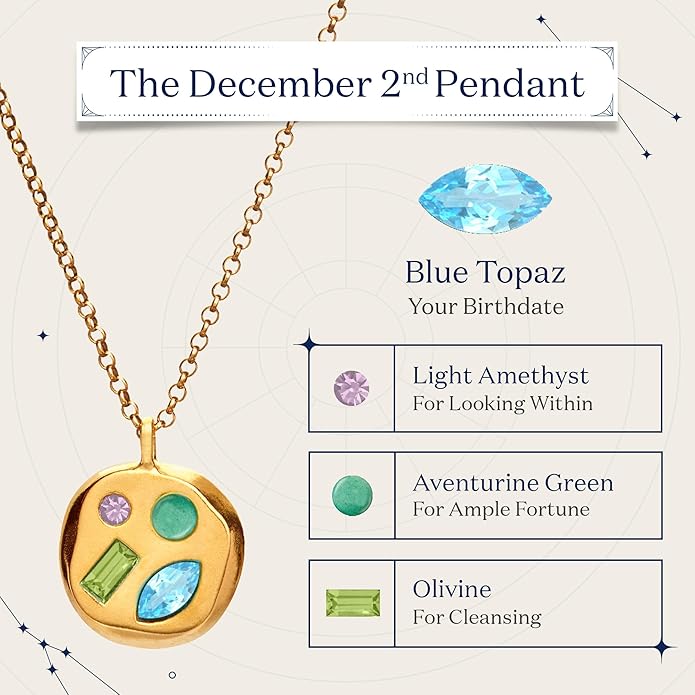 Birthdate 14k Gold Necklace for Women - 16-20in Adjustable 14 Karat Gold Chain with Lobster Clasp - Cadenas de Oro 14k Puro Para Mujer, Ladies Jewelry Birthstone