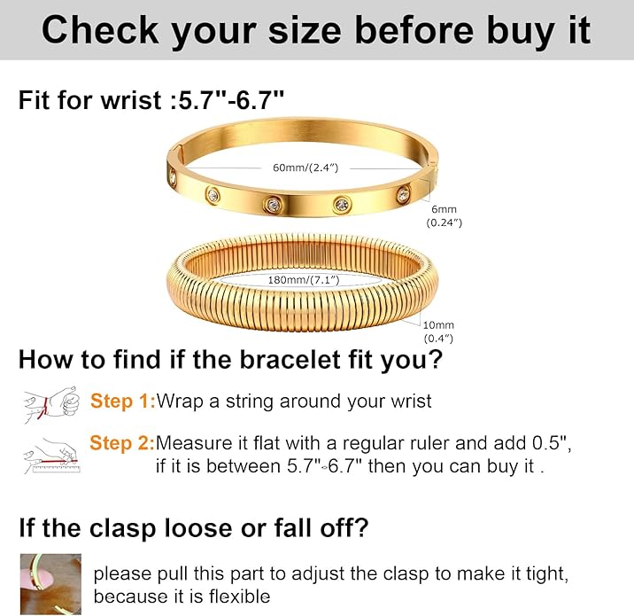 MPRAINBOW Gold Bracelets for Women, 2Pcs 18K Gold Plated Cubic Zirconia Bangle Crystal Friendship Bracelet Jewelry,Wedding Party Christmas Birthday Gifts for Her Girlfriend Sister Daughter