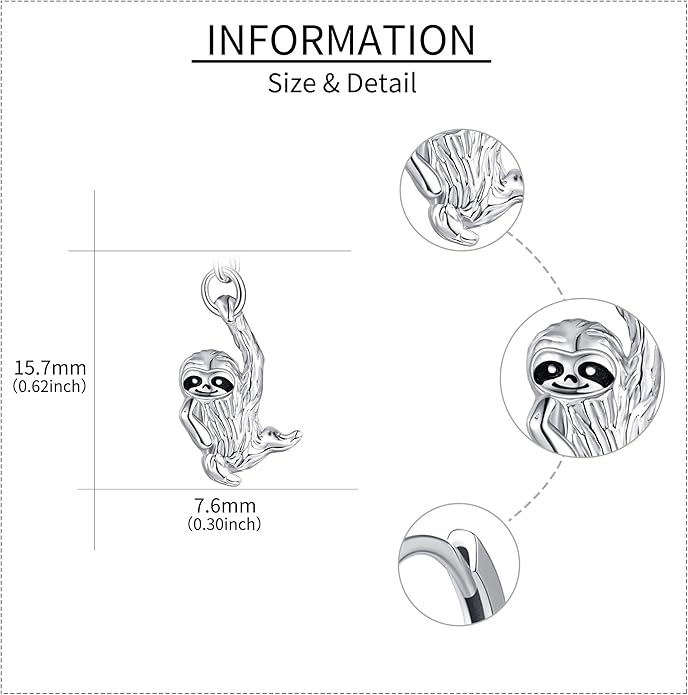 MONGAS Dragonfly/Sunflower/Hummingbird/Sand Dollar/Crab/Champagne/Arrow/Cherry/Ankh/Sloth Earrings for Women Sterling Silver Dragonfly/Sunflower/Hummingbird/Sand Dollar Jewelry for Women