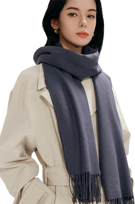 maamgic Women's Winter Scarf Soft Warm Scarf for Women Cozy Shawl Wraps for Women Lightweight Pashmina Style Wrap